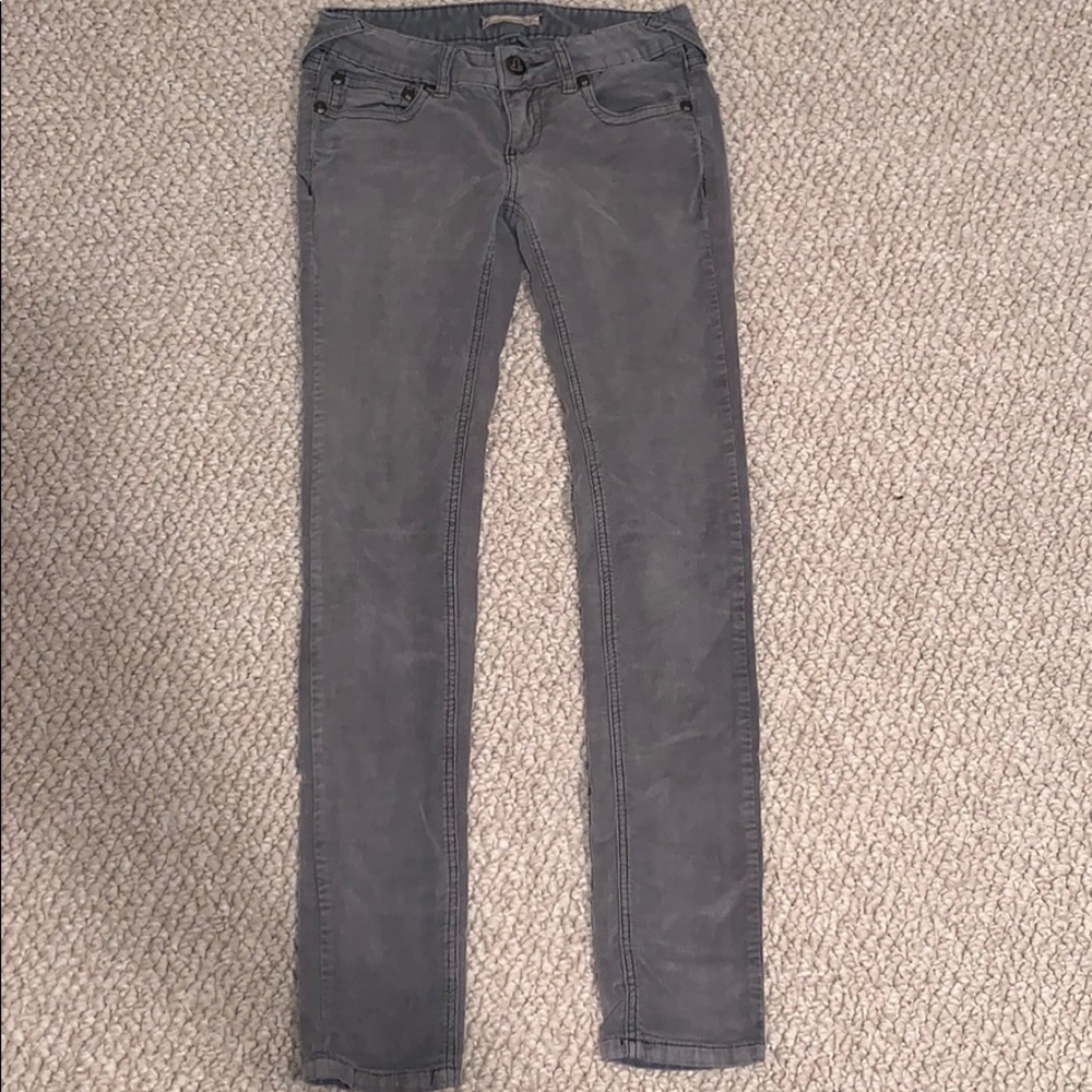 Free People Grey Cords